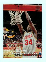 Hakeem Olajuwon [Frequent Flyers] Basketball Cards 1993 Stadium Club Prices