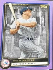 Mickey Mantle [Purple] Baseball Cards 2022 Topps X Aaron Judge Prices