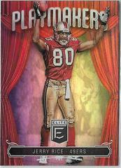 Jerry Rice Football Cards 2019 Donruss Elite Playmakers Prices