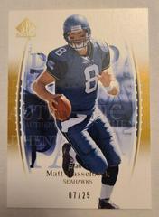 Matt Hasselbeck [Gold] #23 Football Cards 2003 SP Authentic Prices