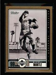 Mickey Mantle [Gold] Baseball Cards 1999 Upper Deck Retro Prices