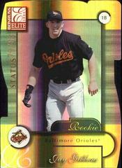 Jay Gibbons [Status] Baseball Cards 2001 Donruss Elite Prices