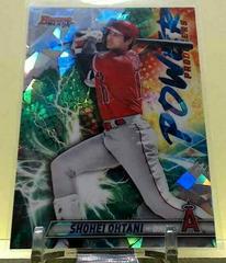 Shohei Ohtani [Atomic Refractor] Baseball Cards 2019 Bowman's Best Power Producers Prices
