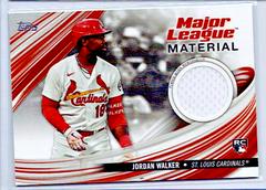 Jordan Walker Baseball Cards 2023 Topps Update Major League Material Prices