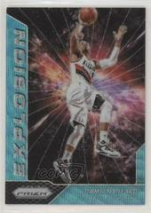 Damian Lillard [Teal Wave Prizm] #19 Basketball Cards 2016 Panini Prizm Explosion Prices