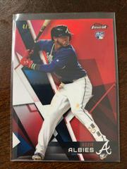 Ozzie Albies [Red Refractor] #103 Baseball Cards 2018 Topps Finest Prices