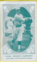 Chas. Dowdy Hartnett Baseball Cards 1922 E120 American Caramel Prices