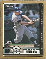 Harmon Killebrew [Gold] Baseball Cards 1999 Upper Deck Retro Prices