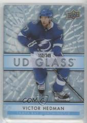 Victor Hedman #GS-28 Hockey Cards 2021 Upper Deck Ovation UD Glass Stars Prices