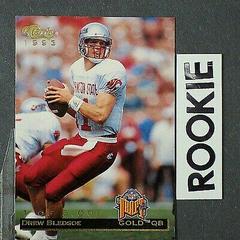 Drew Bledsoe [Gold] Football Cards 1993 Classic Prices