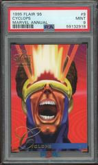 Cyclops #9 Marvel 1995 Flair Prices