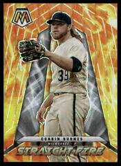 Corbin Burnes [White] #Sf-9 Baseball Cards 2022 Panini Mosaic Straight Fire Prices