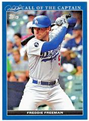 Freddie Freeman [Blue] #17 Baseball Cards 2022 Topps X Derek Jeter Prices
