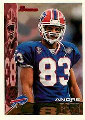 Andre Reed Football Cards 1995 Bowman Prices