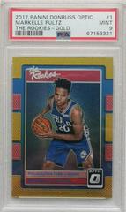Markelle Fultz [Gold] Basketball Cards 2017 Panini Donruss Optic the Rookies Prices
