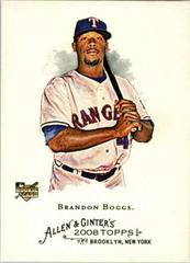 Brandon Boggs #346 Baseball Cards 2008 Topps Allen & Ginter Prices