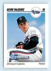 Kevin McGehee Baseball Cards 1992 Skybox AA Prices