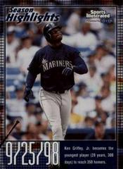 Ken Griffey Jr #35 Baseball Cards 1998 Sports Illustrated Prices