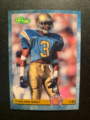 Carlton Gray #71 Football Cards 1993 Classic Prices