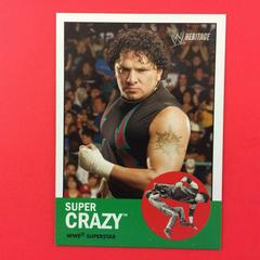 Super Crazy Wrestling Cards 2006 Topps Heritage II WWE Prices