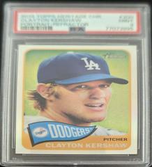 Clayton Kershaw [Portrait Refractor] Baseball Cards 2014 Topps Heritage Chrome Prices