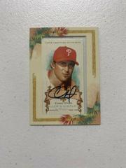 Chase Utley Baseball Cards 2006 Topps Allen & Ginter Baseball Framed Autograph Prices