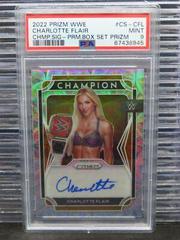 Charlotte Flair [Premium Box Set Prizm] #CS-CFL Wrestling Cards 2022 Panini Prizm WWE Champion Signatures Prices