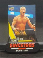 Cody Rhodes [Yellow] Wrestling Cards 2021 Upper Deck AEW Prices