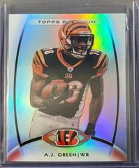 A.J. Green #97 Football Cards 2012 Topps Platinum Prices