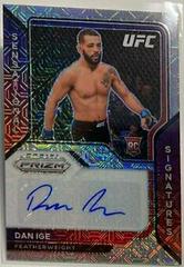 Dan Ige [Mojo] #SS-DIG Ufc Cards 2021 Panini Prizm UFC Sensational Signatures Prices