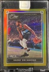 Andre Drummond [Gold] #54 Basketball Cards 2019 Panini One and One Prices