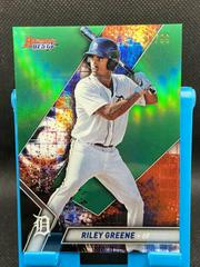 Riley Greene [Green Refractor] #TP-7 Baseball Cards 2019 Bowman's Best Top Prospects Prices