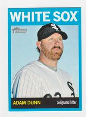 Adam Dunn [Looking Up Wal Mart Blue Border] #484 Baseball Cards 2013 Topps Heritage Prices