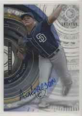Adrian Morejon [Autograph Tidal] Baseball Cards 2017 Bowman High Tek Prices