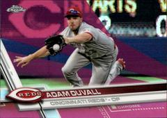 Adam Duvall [Pink] #174 Baseball Cards 2017 Topps Chrome Prices