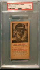 Frank Leja Baseball Cards 1954 NY Journal American Prices