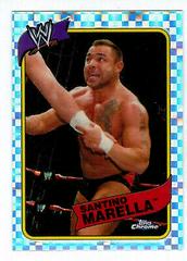 Santino Marella [Xfractor] Wrestling Cards 2008 Topps Heritage III Chrome WWE Prices