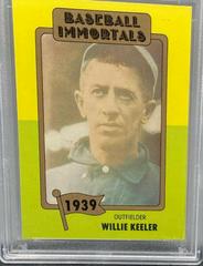 Willie Keeler #23 Baseball Cards 1980 Baseball Immortals Prices