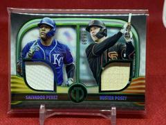 Buster Posey [Green] #DR-BP Baseball Cards 2022 Topps Tribute Dual Relics Prices