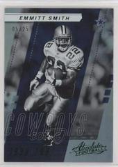 Emmitt Smith [Spectrum Green] Football Cards 2017 Panini Absolute Prices