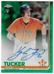 Kyle Tucker [Green Refractor] #RA-KT Baseball Cards 2019 Topps Chrome Rookie Autographs Prices
