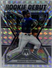 Wander Franco [Mosaic] #RD-6 Baseball Cards 2022 Panini Mosaic Rookie Debut Prices