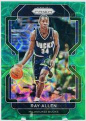 Ray Allen [Green Choice Prizm] Basketball Cards 2021 Panini Prizm Prices