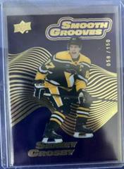 Sidney Crosby [Sapphire] #SG32 Hockey Cards 2022 Upper Deck Smooth Grooves Prices