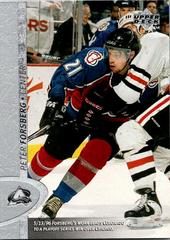 Peter Forsberg #239 Hockey Cards 1996 Upper Deck Prices
