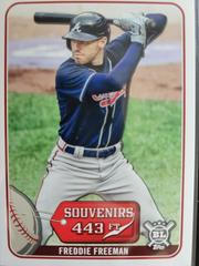 Freddie Freeman #SO-5 Baseball Cards 2021 Topps Big League Souvenirs Prices