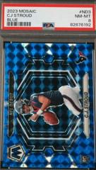 C. J. Stroud [Blue] #ND-3 Football Cards 2023 Panini Mosaic NFL Debut Prices