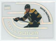 David Pastrnak #P-3 Hockey Cards 2022 Skybox Metal Universe Palladium Prices