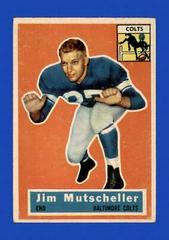 Jim Mutscheller Football Cards 1956 Topps Prices