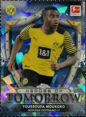 Youssoufa Moukoko Soccer Cards 2021 Topps Chrome Bundesliga Sapphire Heroes of Tomorrow Prices